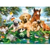 Puzzle 500 pièces : Copains d'été - Castorland