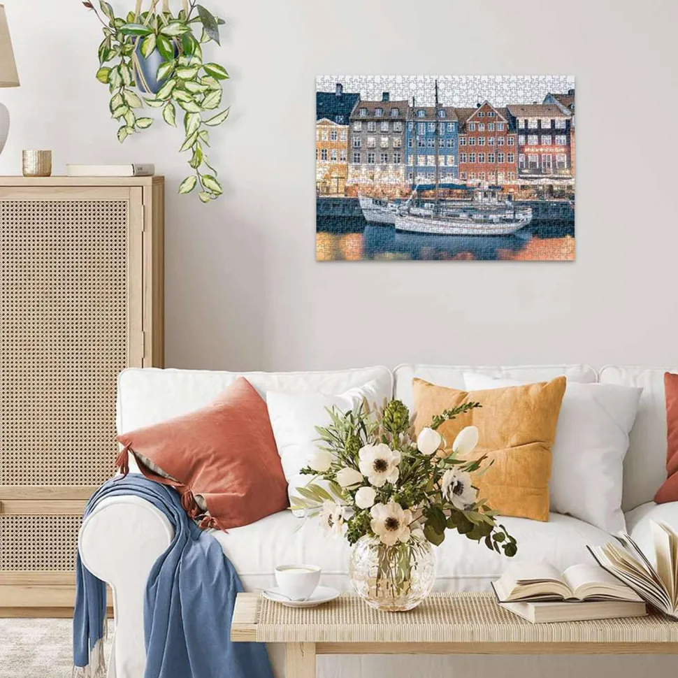 Puzzle 1000 pièces - Copenhague, Danemark - Ravensburger