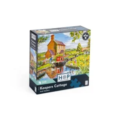 Puzzle 500 pièces : Cottage des gardiens - The House Of Puzzle