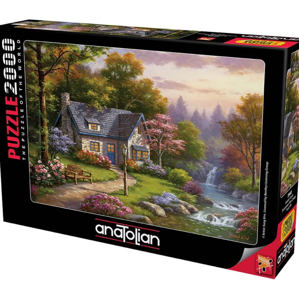Puzzle 2000 pièces : Cottage de Storybrook, Sung Kim - Anatolian