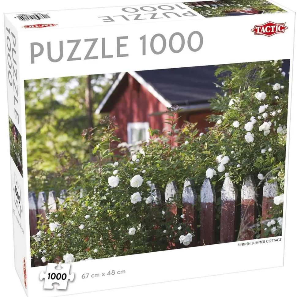 Puzzle 1000 pièces : Cottage d'été finlandais - Tactic