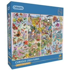 Puzzle 500 pièces : Créatures curieuses - Gibsons