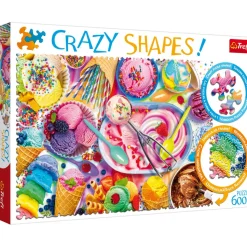 Puzzle 600 pièces : Crazy Shapes : Doux rêve - Trefl