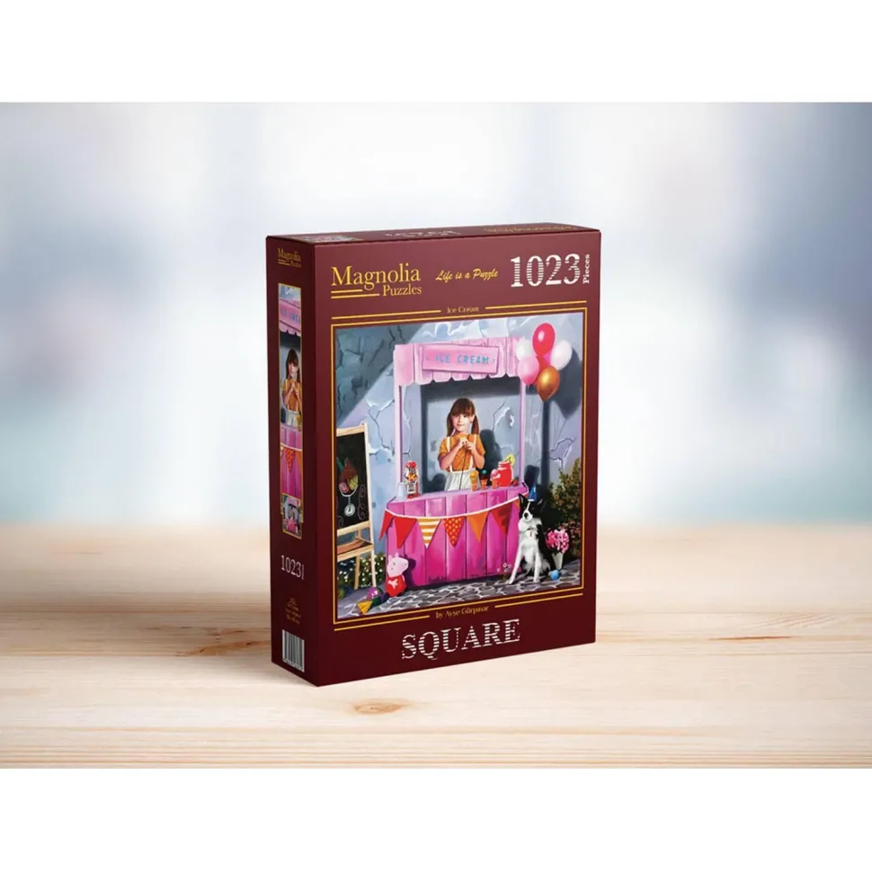 Puzzle 1023 Pièces : Crème Glacée - Magnolia