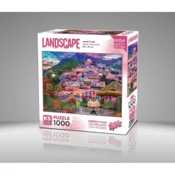 Puzzle 1000 pièces : Côte Amalfitaine - Ks Games