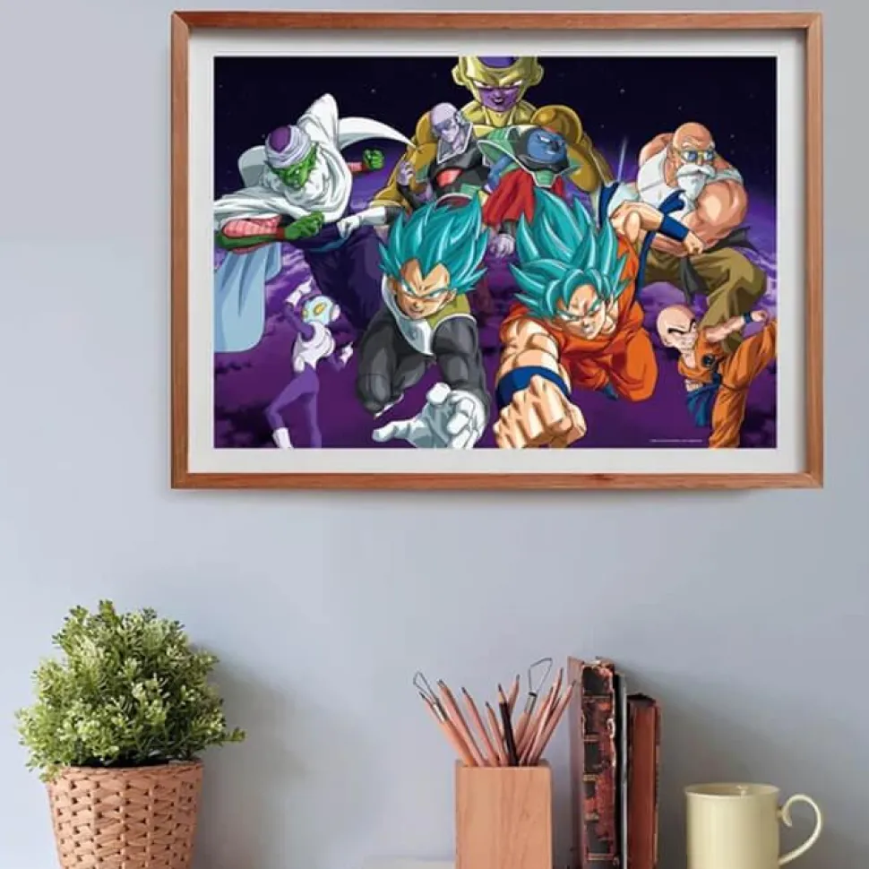 Puzzle 500 pièces : Cube : Dragon Ball - Clementoni