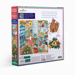 Puzzle 1000 pièces : Cuisine de fête suédoise - Eeboo