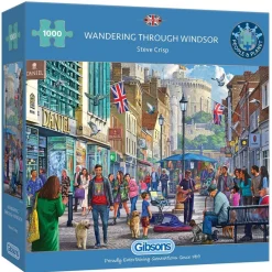 Puzzle 1000 pièces : Déambulation dans Windsor - Gibsons