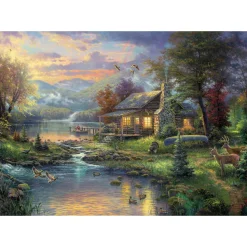 Puzzle 1000 pièces : Dans le paradis naturel - Schmidt