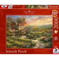 Puzzle 2000 pièces : Dans les vignes - Schmidt