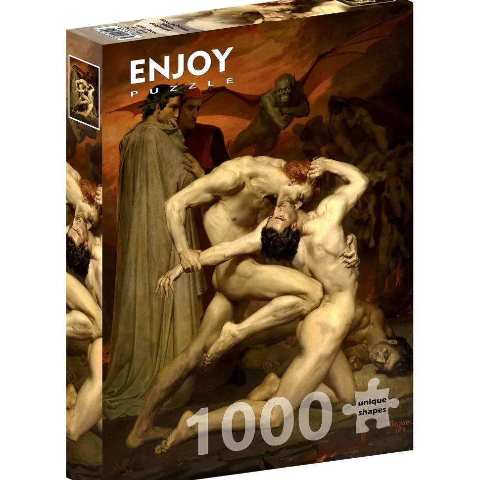 Puzzle 1000 Pièces : Dante et Virgile - EnjoyPuzzle