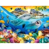 Puzzle 180 pièces : Dauphins sous les tropiques - Castorland