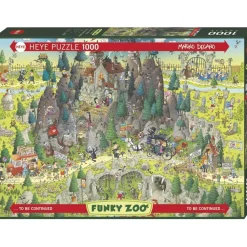 Puzzle 1000 pièces : Degano : Transylvanian Habitat - Heye