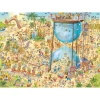 Puzzle 1000 pièces : degano zoo habitat désertique - Heye