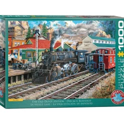 Puzzle 1000 pièces : Depot Station de Ken Zylla - Eurographics