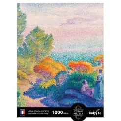 Puzzle 1000 pièces : Deux femmes au bord du rivage, Henri-Edmond Cross - Sentosphère