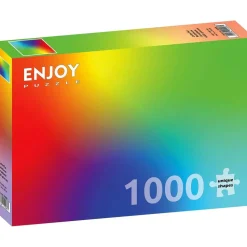 Puzzle 1000 Pièces : Dégradé Arc-en-ciel Coloré - EnjoyPuzzle