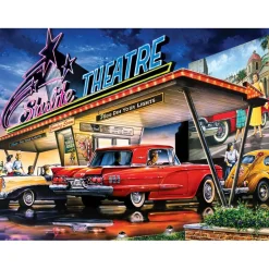 Puzzle 550 pièces : Diners et plongées - Starlite Drive-In - Master Pieces
