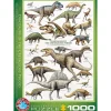 Puzzle 1000 pièces : Dinosaures de la période du Crétacé - Eurographics