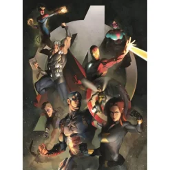 Puzzle 1000 pièces : Disney 100 ans : The Avengers - Clementoni