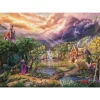 Puzzle 1000 pièces : Disney : Blanche Neige et la Reine, Thomas Kinkade - Schmidt