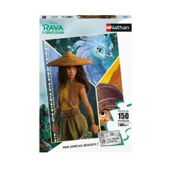 Puzzle 150 pièces : Disney : Raya et le dernier dragon - Raya et ses compagnons - Nathan