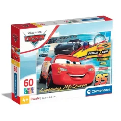 Puzzle 60 pièces : Disney Cars - Clementoni