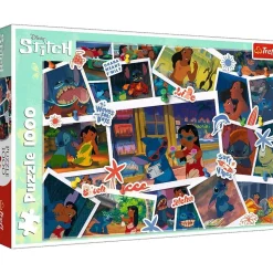 Puzzle 1000 pièces : Disney Lilo&Stitch - Jolie souvenirs - Trefl