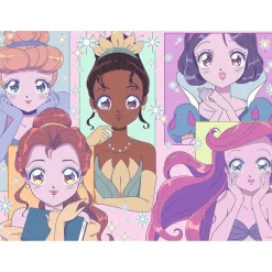 Puzzle 500 pièces : Disney Princesses - Regards étincelants - Nathan