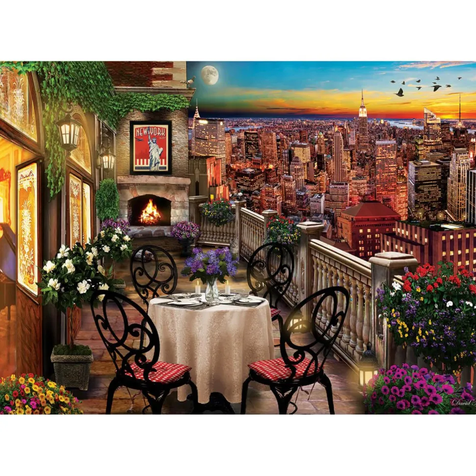 Puzzle 1000 pièces : Dîner à New York - Art Puzzle