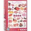 Puzzle 1000 pièces : Douceurs de St Valentin - Eurographics
