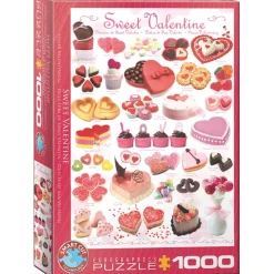 Puzzle 1000 pièces : Douceurs de St Valentin - Eurographics