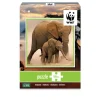 Puzzle 100 pièces : Eléphants - WWF