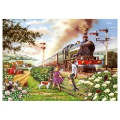 Puzzle 1000 pièces : Enfants du chemin de fer - The House Of Puzzle
