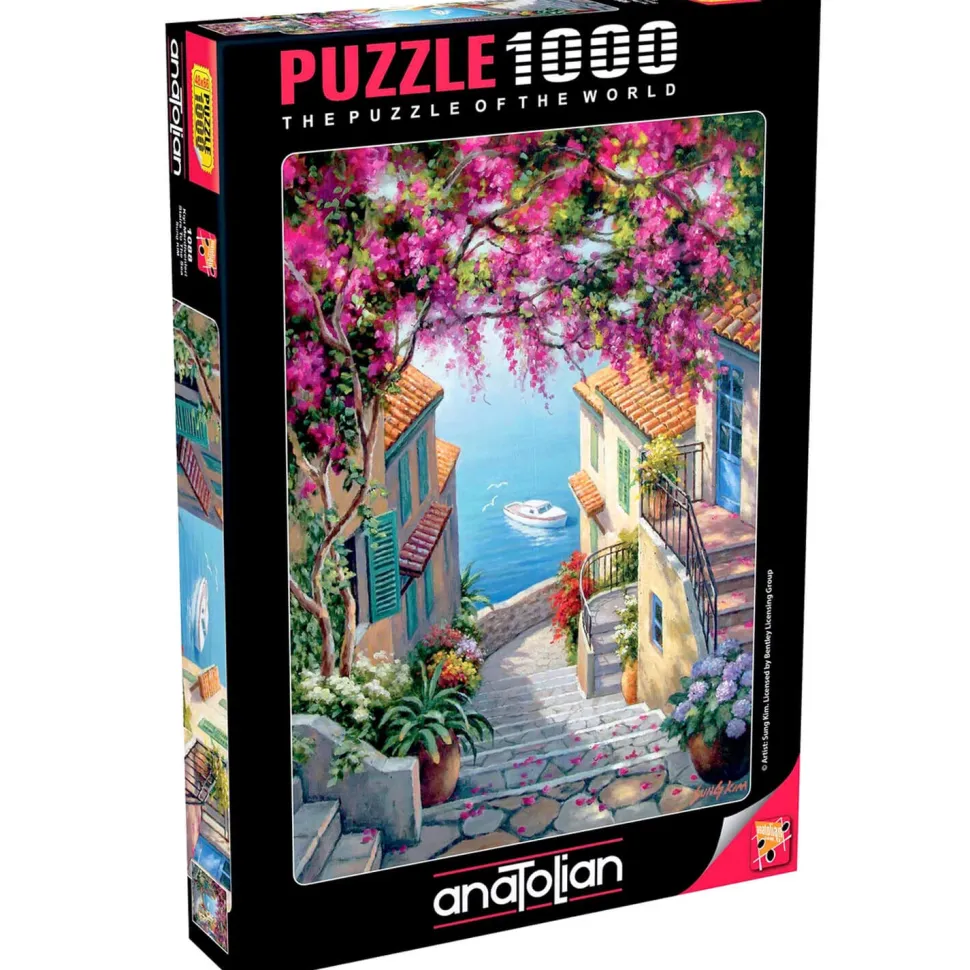 Puzzle 1000 pièces : Escaliers vers la mer - Anatolian