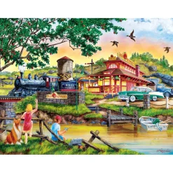 Puzzle 550 pièces : Escapades champêtres - Apple Express - Master Pieces