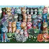 Puzzle 1000 pièces : Famille de chats - Anatolian