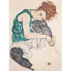 Puzzle 1000 pièces : FEMME - Schiele - Piatnik