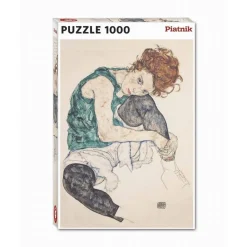 Puzzle 1000 pièces : FEMME - Schiele - Piatnik