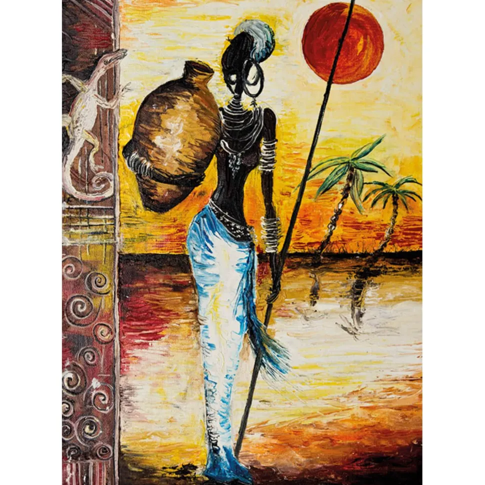 Puzzle 1000 pièces : Femme Africaine - Magnolia
