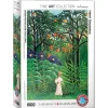 Puzzle 1000 pièces : Femme marchant dans une forêt exotique, Henri Rousseau - Eurographics