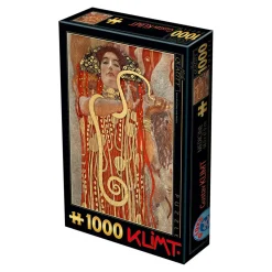 Puzzle 1000 pièces : Femme Serpent, Gustav Klimt - DToys