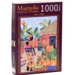 Puzzle 1000 pièces : Femmes autour du monde - Ghana - Claire Morris - Edition spéciale - Magnolia