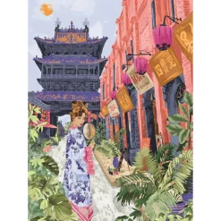 Puzzle 1000 pièces : Femmes autour du monde - Chine - Claire Morris - Edition spéciale - Magnolia