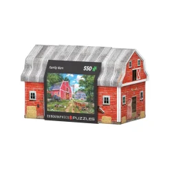 Puzzle 550 pièces : Ferme familiale (Boîte) - Eurographics