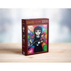 Puzzle 1000 Pièces : Fille Étrange - Magnolia