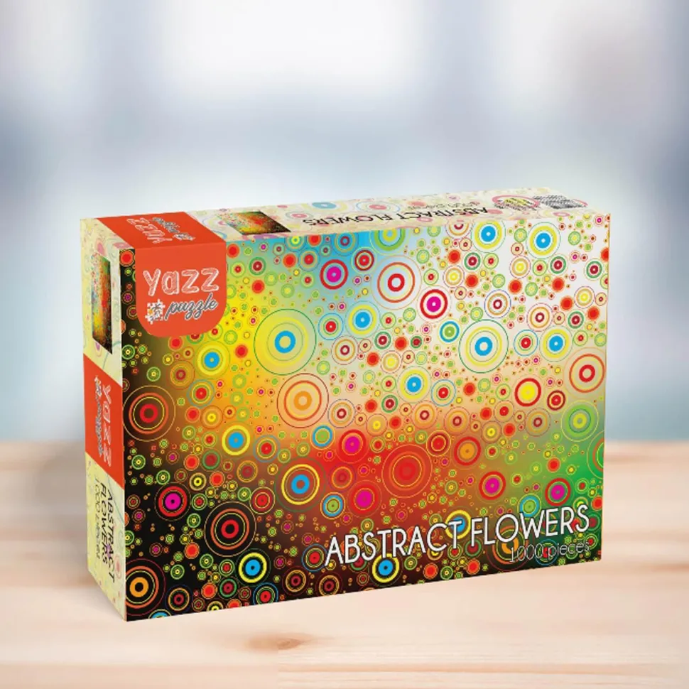 Puzzle 1000 pièces : Fleurs abstraites - Yazz puzzle