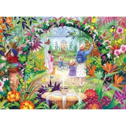 Puzzle 500 pièces : Fleurs botaniques - Gibsons