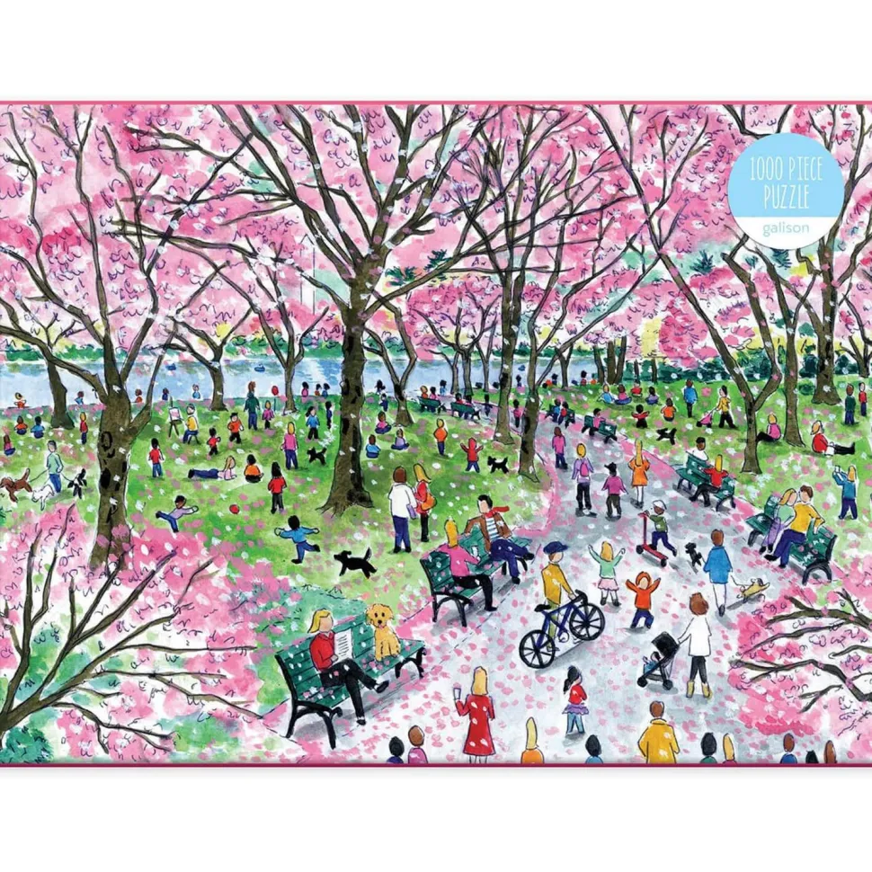 Puzzle 1000 pièces : Fleurs de cerisiers, Michael Storrings - Galison