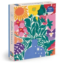 Puzzle 1000 pièces : Fleurs du zodiaque - Galison